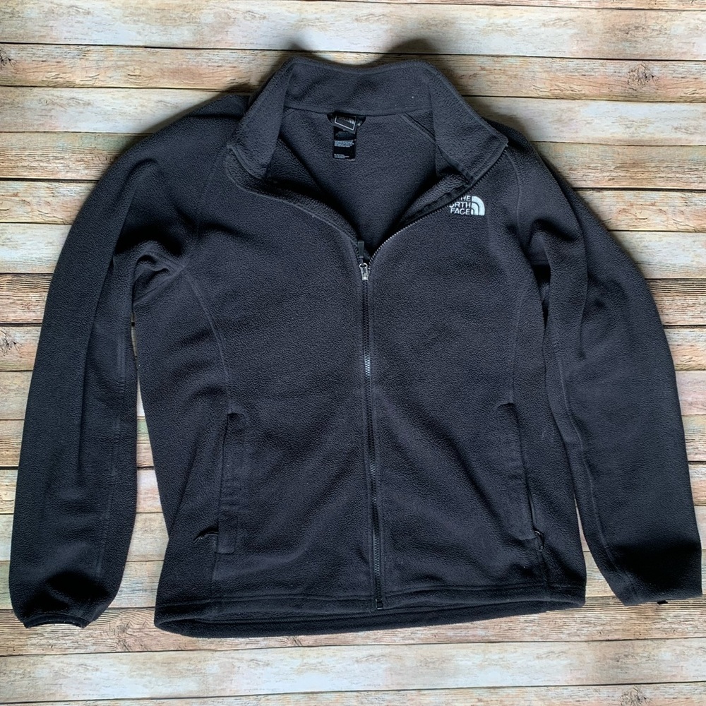 North face fleece men’s large black